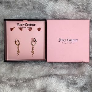 Juicy Couture earrings set ♥️